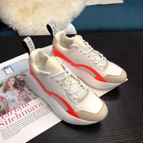 Fashion Mixed Colors Womens Shoes Casual Genuine Leather Shoes For Women Trand Of Round Toe Womens Shoes Large Size