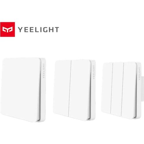 Xiaomi Mijia Yeelight Slisaon Switch Wall Switch Open Dual Control Switch 2 Modes Switch Over Intelligent Lamp Lights Switch