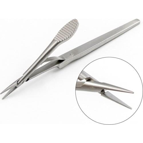 Ophthalmology microscopy ophthalmic tools stainless steel microscopy instruments long and short handle needle holder needle clam
