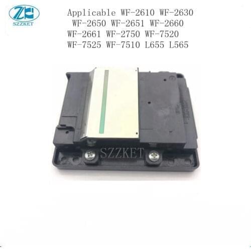 Original Print Head 2651 WF-7520 WF-7525 WF-7510 WF-7521 L655 L565 2661 2750 WF7520 WF7525 WF7510 Print Head for Epson