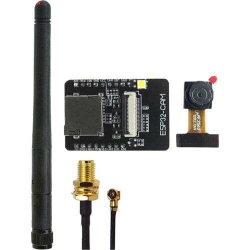 ESP32-CAM ESP32-S WIFI Bluetooth Board OV2640 2MP Wireless Camera Module TF Card Slot with IPEX 2.4G SMA Antenna for Arduino