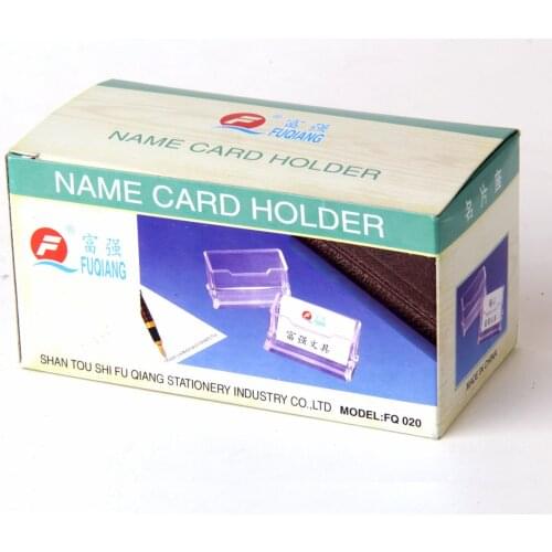 Prosperity Fq020 Business Card Holder Card Case Card Holder Transparent Business Card Holder Desktop Card Case Card Box