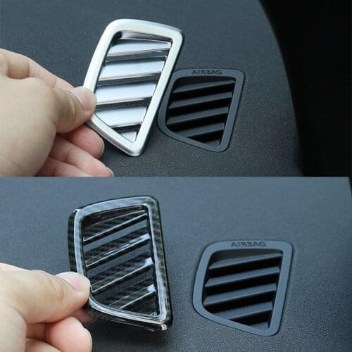 ABS Chrome Dashboard Air Conditioning Vent Outlet Frame Trim For Range Rover Evoque 2020 Car Accessories