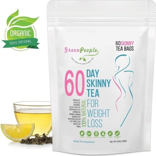 Secret De Peau Skinny Tea Burning Fat Stimulate Metabolism Slimming Body Detox Tea For Women And Men Loss Weight Products Cream