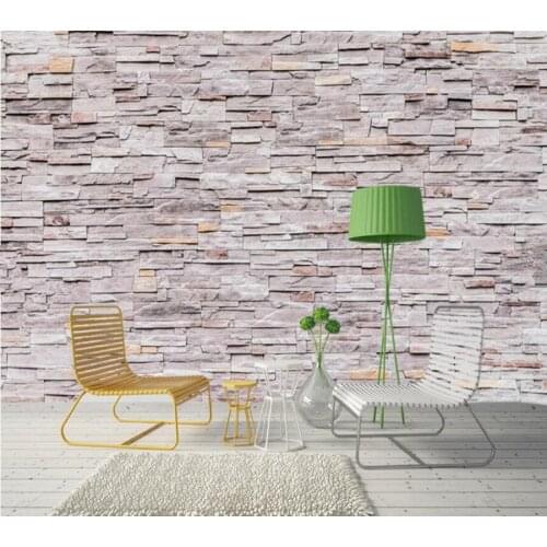 Modern minimalist three-dimensional brick 3d wallpaper,living room bedroom kitchen restaurant custom murals bar papel de parede