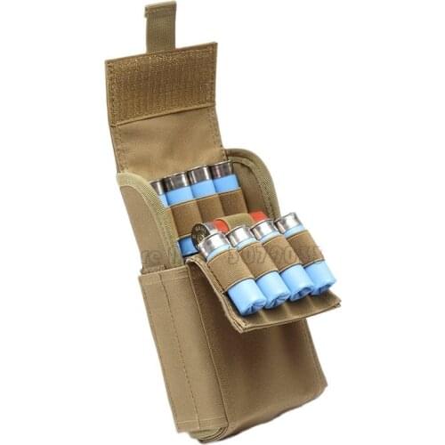 12G Bullets Package Hunting Shells Package CS Field Portable Outdoor 25-Hole Bullet Bags Hunting Shells Package