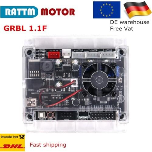 USB port 3 axis CNC controller board GRBL 1.1F For engraving machine support laser engraving Anti-jamming Can use off-line