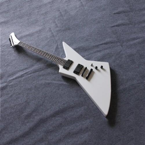 High quality guitar Explore style white electric guitar Factory direct sales Free shipping