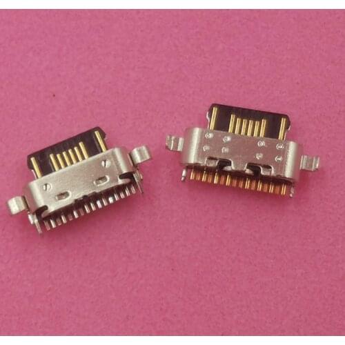 50Pcs Usb Charger Charging Dock Port Connector Contact For Motorola Moto One Fusion Plus XT2067 Macro XT2016 Power XT1942 Plug