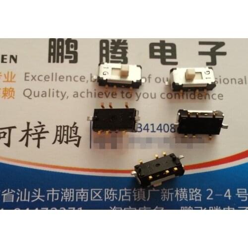 1PCS Imported original Japanese COPAL CMS-2202TB toggle switch patch 8 feet 2 gears with fixed points
