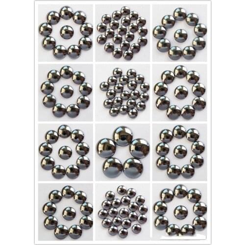 10Pcs Beautiful Hematite Round CAB CABOCHON yl1932001