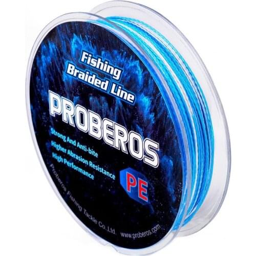 100m Fishing Line 4 Trands Tear Resistance PE Braided Fishing Tackle Pesca Lure for Angling Antiwind Fishing Line Fishing Thread