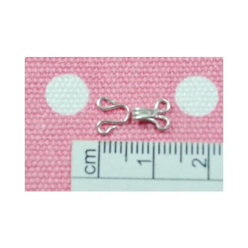 100pcs/lot Doll clothing accessories hook and eye doll diy clothes accessories mini buckle 11MM - blyth lati azone momoko