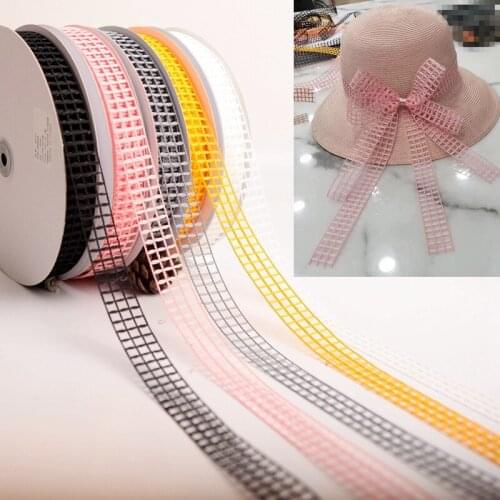 2 Yards Elastic Lace Ribbon Lace Solid Color DIY Material Hat Clothing Underwear Sewing Accessories Decoration
