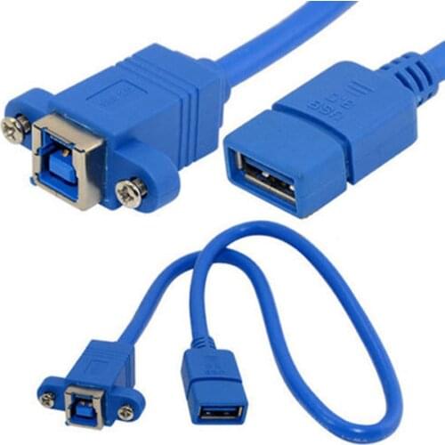 30CM USB 3.0 A Female to B Female cable