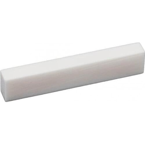 3x 1pcs Cattle Bone Guitar Bass Blank Nut String Nut 52mmx 6mmx 10mm Ivory