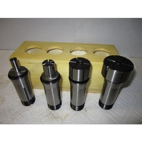 5C Expanding Collet Set, 4pcs/set,machinable to required sizes & shapes--NEW