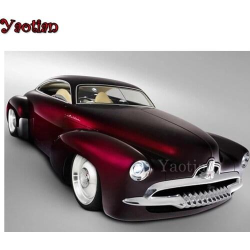 Diamond Painting Modern Luxury Car Diamond Embroidery Needlework Full Square Drill Diamond Mosaic Cross Stitch Wall Decor