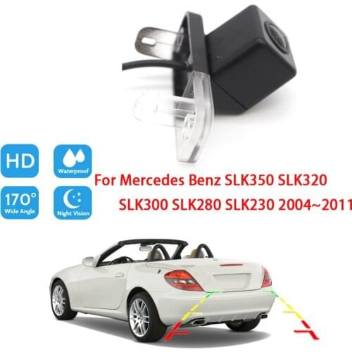 Car Rear View Camera For Mercedes Benz SLK350 SLK320 SLK300 SLK280 SLK230 2004 ~ 2011 CCD Full HD Waterproof Backup Camera