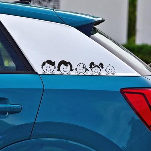 Car Sticker Product My Happy Family Mom Kid Baby Cat Dog Pet Automobiles Motorcycle Decoration Decal Auto Waterproof Accessories