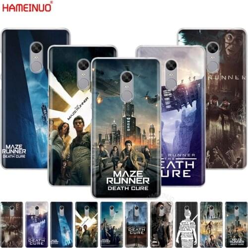 HAMEINUO Maze Runner The Death Cure Cover phone Case for Xiaomi redmi 5 4 1 1s 2 3 3s pro PLUS redmi note 4 4X 4A 5A