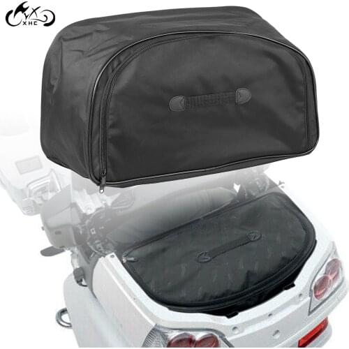 Motorcycle Black Trunk Soft Tour-Pak Trunk Liner Bag For Honda Goldwing 1800 GL1800 Airbag/ABS 2009-2010 GL1800 Gold Wing