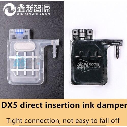 Black Ink damper for Ep2000 R1900 7800 UV damper for EPSON DX5 printhead TX800 XP600 head UV dumper filter for 4X3mm ink tube