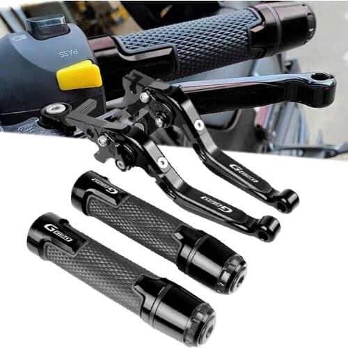 For BMW G650 GS G650GS G650-GS 2008-2016 2015 2014 2013 Motorcycle Accessories Brake Clutch Lever Adjusable+Hand Grip Handlebar
