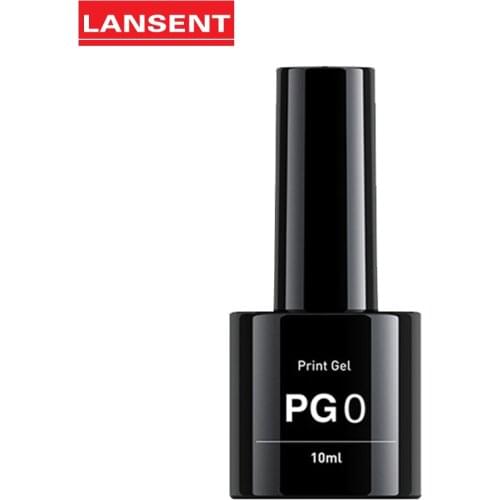 1 PCS O'2NAILS PG0 Print Gel Make Pattern Clear Apply Before Printing Nail Gel 10ml One Bottle For 200 Nails On Nail Surface