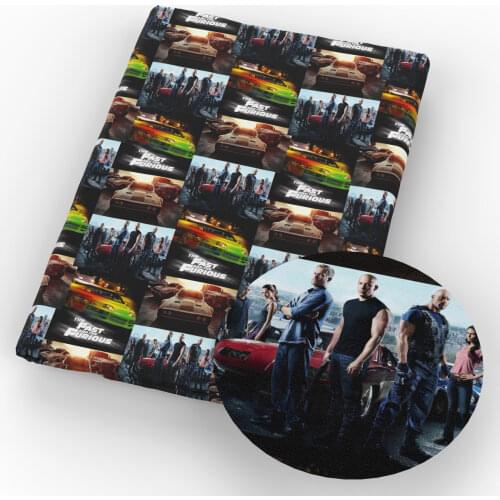 50*145cm Halloween Cartoon 100% Cotton Or Polyester Cotton Patchwork Sewing Quilting Fabrics Needlework DIY Cloth Sewing