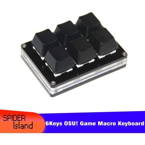 Macro Mini Keyboard 6 Key Programming Gaming / Shortcut / Drawing Keypad Mechanical Keyboard New