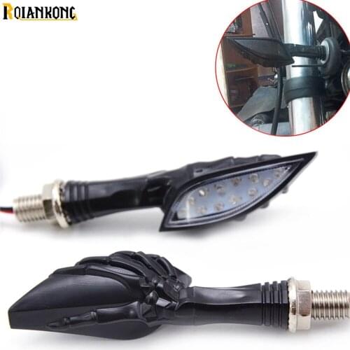 Motorcycle LED Flashing Turn Signal Light 12 Led Indicator Light for kawasaki ZX6R / ZX636R / ZX6RR 2000 2001 2003 2004