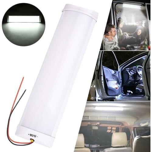 The New 12v Led Car Interior Dome Lights Roof Interior Dome Light Rv Camper Trailer Motorhome Van For Car Lamp Accessories Tools