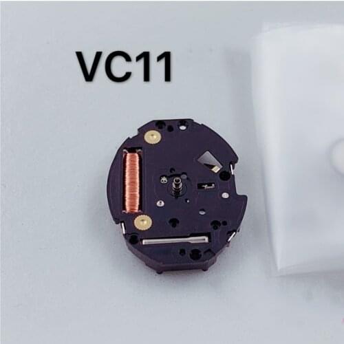 New original VC11 quartz movement three - pin calendar - free watch accessories without batteries