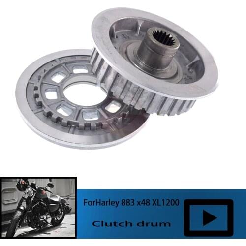Suitable for Harley soft tail Dyna clutch inner hub 883/1200/X48/72V replacement clutch snare drum hub
