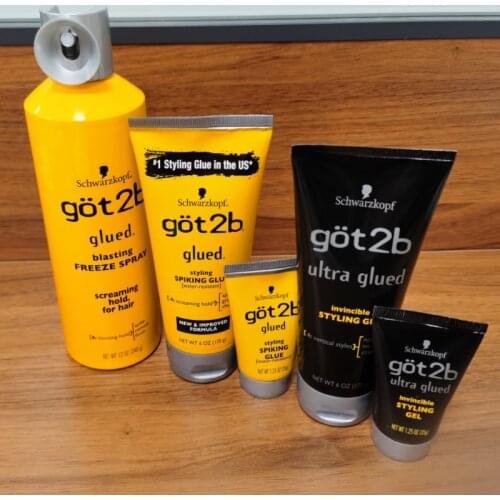 Got2b glued spary lace tint spray Lace front Wig glue got2be freeze spary glue for lace front wig bold hold lace glue adhesives