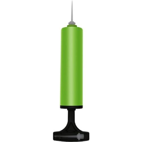 Portable Football Soccer Air Pump Swimming Ring Beach Ball Inflatable Basketball Pump Fruit Green Inflating Needle