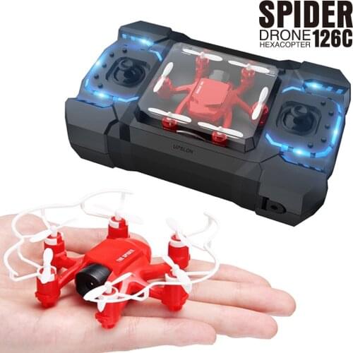 2.4G 126C RC Mini Done With Camera 2MP 4CH 6Axis Drones with Camera HD RC Helicopter Headless Mode RC pocket Quadcopter fly toys