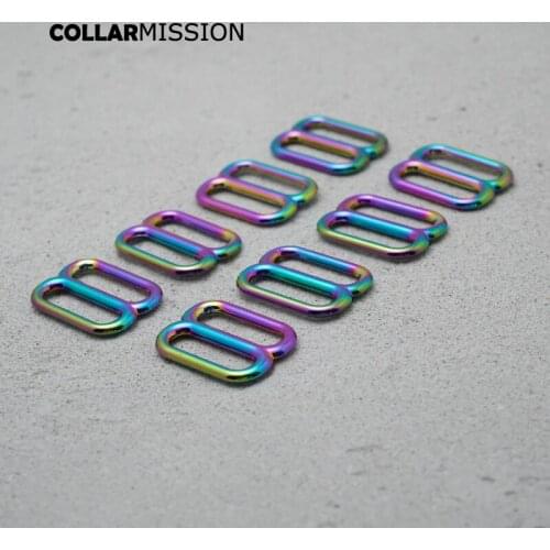 Retailing adjustment DIY accessories for 20mm Webbing beautiful shape plated metal adjustable Buckle Straps Bags Belts BZK20CH