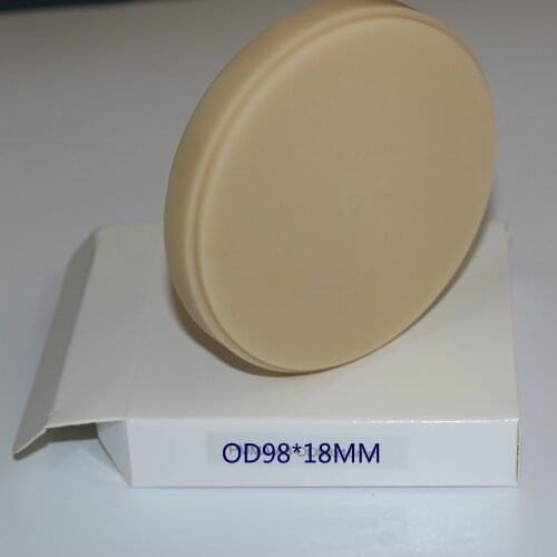 Dental Laboratory CADCAM PMMA Block Discs Fit for Wieland Milling System Dental Lab Composite Material Products PMMA Disk
