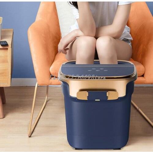Foot bath constant temperature heating foot bath full automatic electric massage deep wash foot bath health household