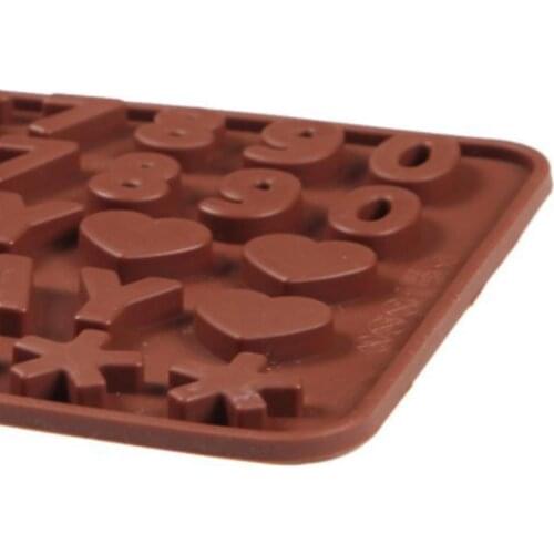 1pc Baking Accessories Digital 26 Alphabet Decorating Mold Pastry Tools Design Silicon Cake Accessories Mold Chocolate Bake U1L6