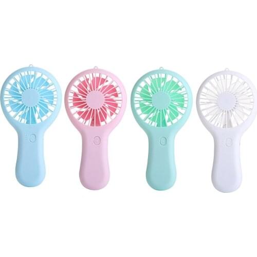 1 Pc Mini Portable USB 3 Speed Wind Power Fan Quiet And Convenient Fan For Student Office 4 Color Optional