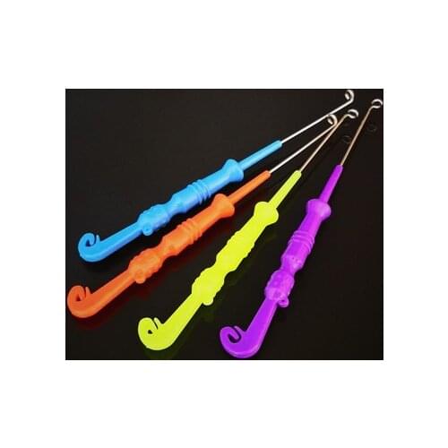 10pcs Fishing Universal Fly Nail Knot Tying Tools Extractor Hook Remover Quick Knot Tying Loop Knot Tyer Tool and Carabiner Clip