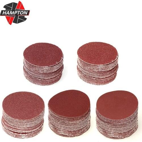 5 Inch Round Dry Sandpaper 20pcs Round Sanding Disc 60-240 Grit Sanding Paper For Polishing Tools Abrasive Sander Paper