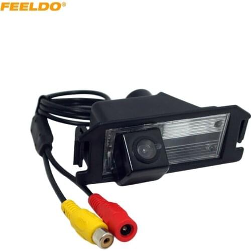 FEELDO Special Backup Rear View Car Camera For Hyundai Veloster/Genesis Coupe/I30/KIA Soul Parking Camera#4529