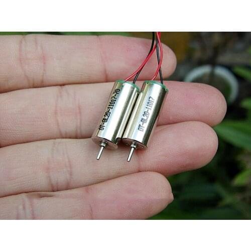 Free shipping 2pcs 8.5mm*20mm DC3.7V-6V NdFeB magnetic hollow cup motor,use for aircraft model/toys/DIY,multiple specifications