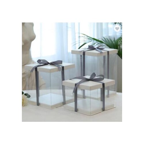 Cake box with custom logo Chocolate paper box cake box