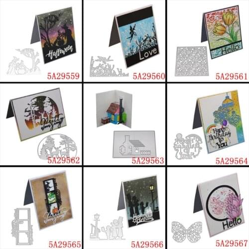 Deer Forest Metal Cutting Dies Stencil For DIY Scrapbooking Paper Card Embossing Craft Decor