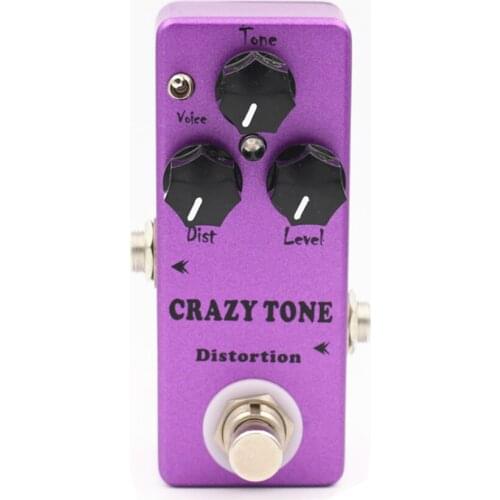 Mosky CRAZY TONE Guitar Effect Pedal Full Metal Shell Guitar Parts & Accessories